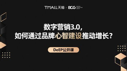 阿里巴巴联合BCG发布数字化品牌资产DeEP模型