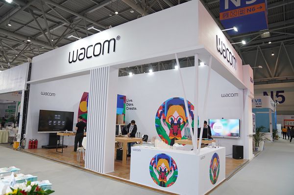 Wacom 展台展示多种产品技术及解决方案