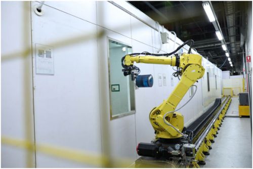 GE医疗北京影像设备生产制造基地的自动测试机器人