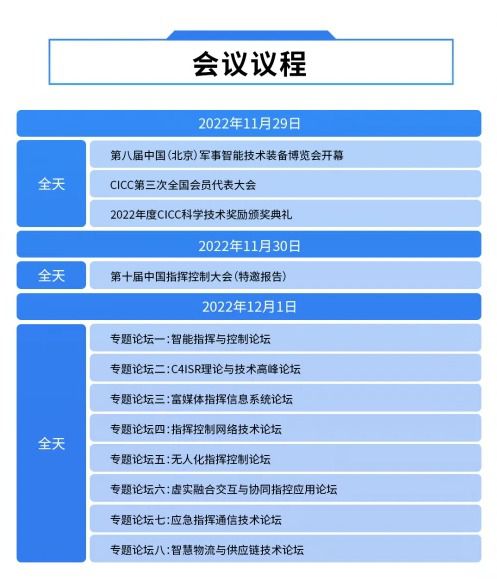 第八届中国（北京）军事智能技术装备博览会将于11月在北京举行