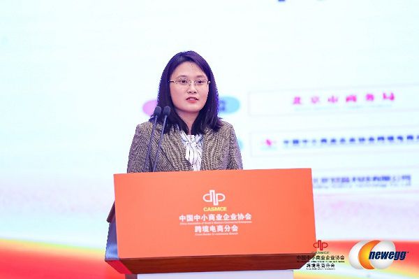 中国中小商业企业协会跨境电商分会常务副会长张娜