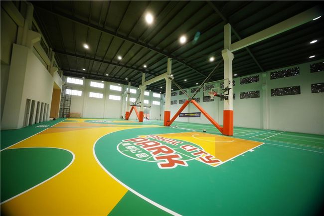 杰锐”蓝锐”球场实测：完美契合FIBA国际篮联一级标准