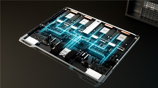 AMD Helios AI Rack - Juniper switch (tray)