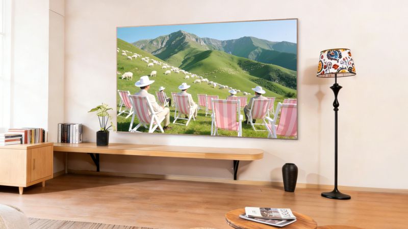 TCL A400 Pro：艺术电视的实力派，可移动的家庭艺术馆