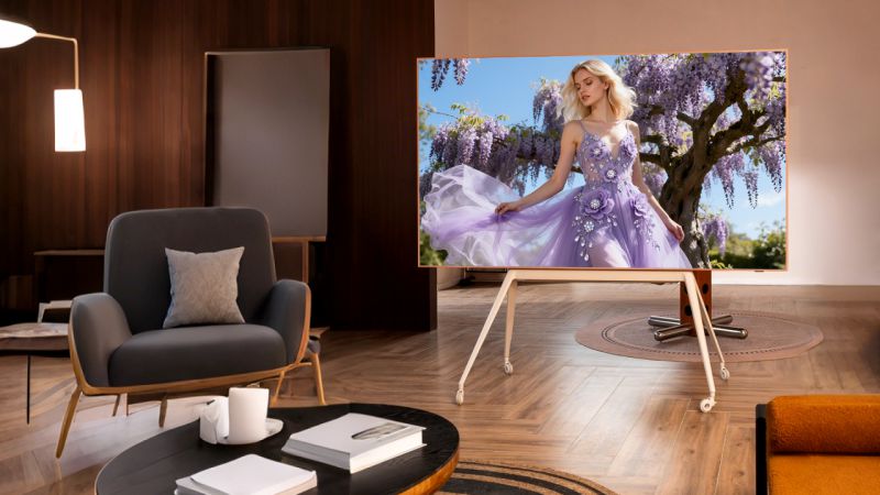 TCL A400 Pro：艺术电视的实力派，可移动的家庭艺术馆 图2