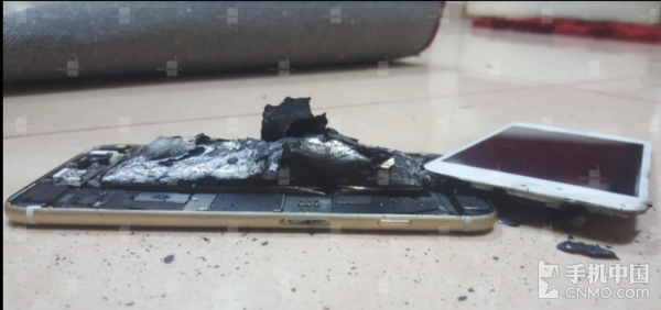 iPhone 6s继承衣钵：充电时居然爆炸了