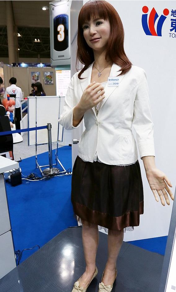 kokoro，是在东京国际机器人展上展示的仿人类机器人